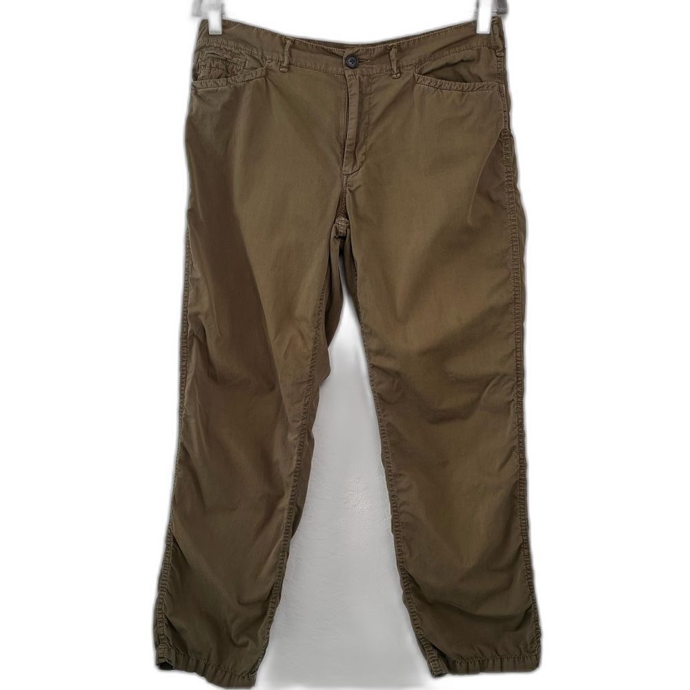 LRL Lauren Jeans Co. Women's Size 8 Utility Joggers Olive Green